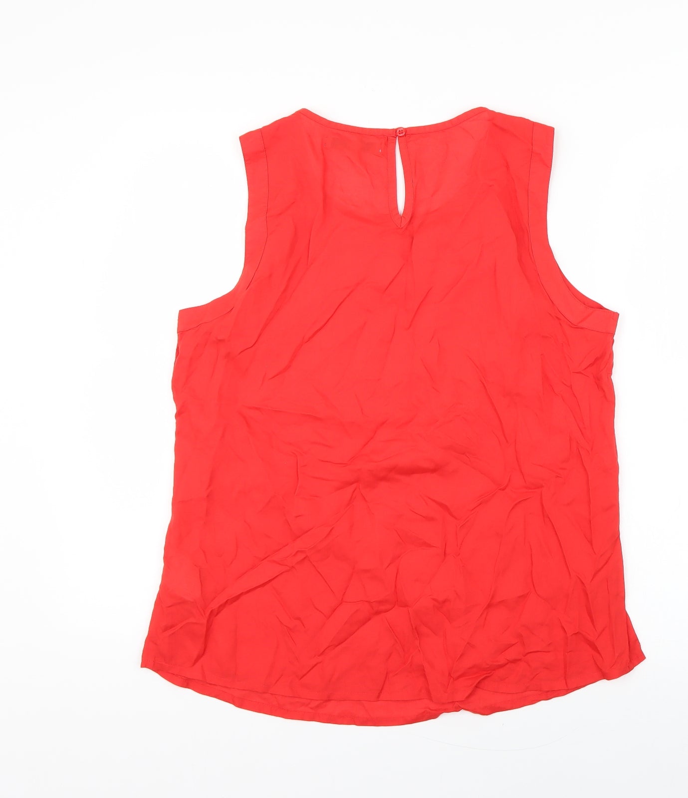 NEXT Womens Red   Basic Blouse Size 14
