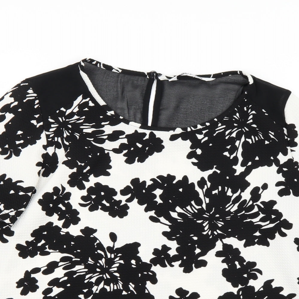 Debenhams Womens Multicoloured Floral  Basic Blouse Size 16
