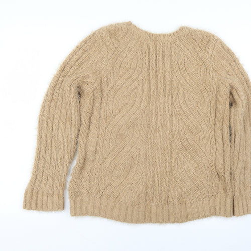 Marks and Spencer Womens Brown   Pullover Jumper Size M
