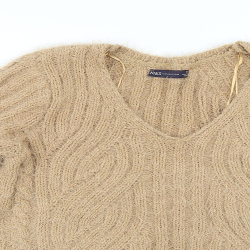Marks and Spencer Womens Brown   Pullover Jumper Size M