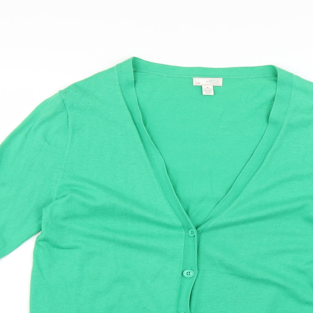 Gap Womens Green   Cardigan Jumper Size M
