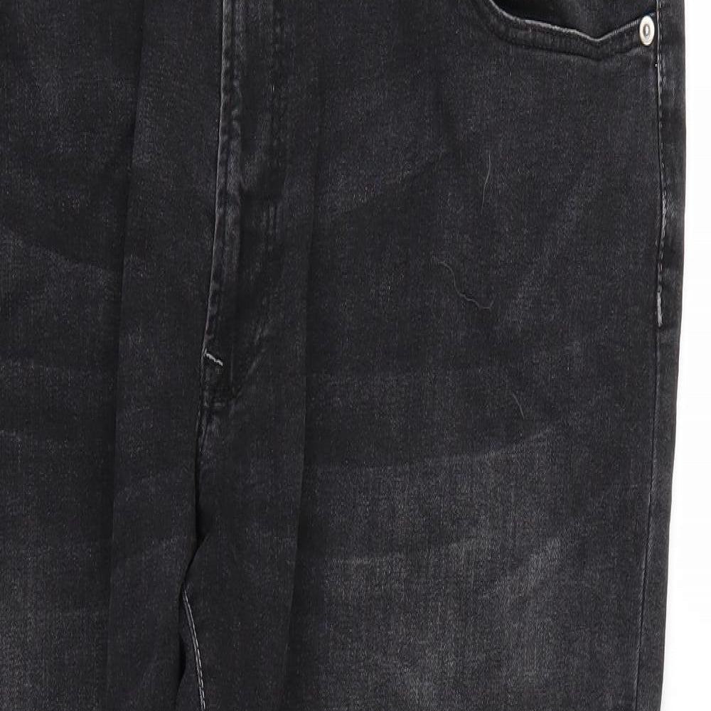 Jacamo Mens Black   Straight Jeans Size 42 L30 in