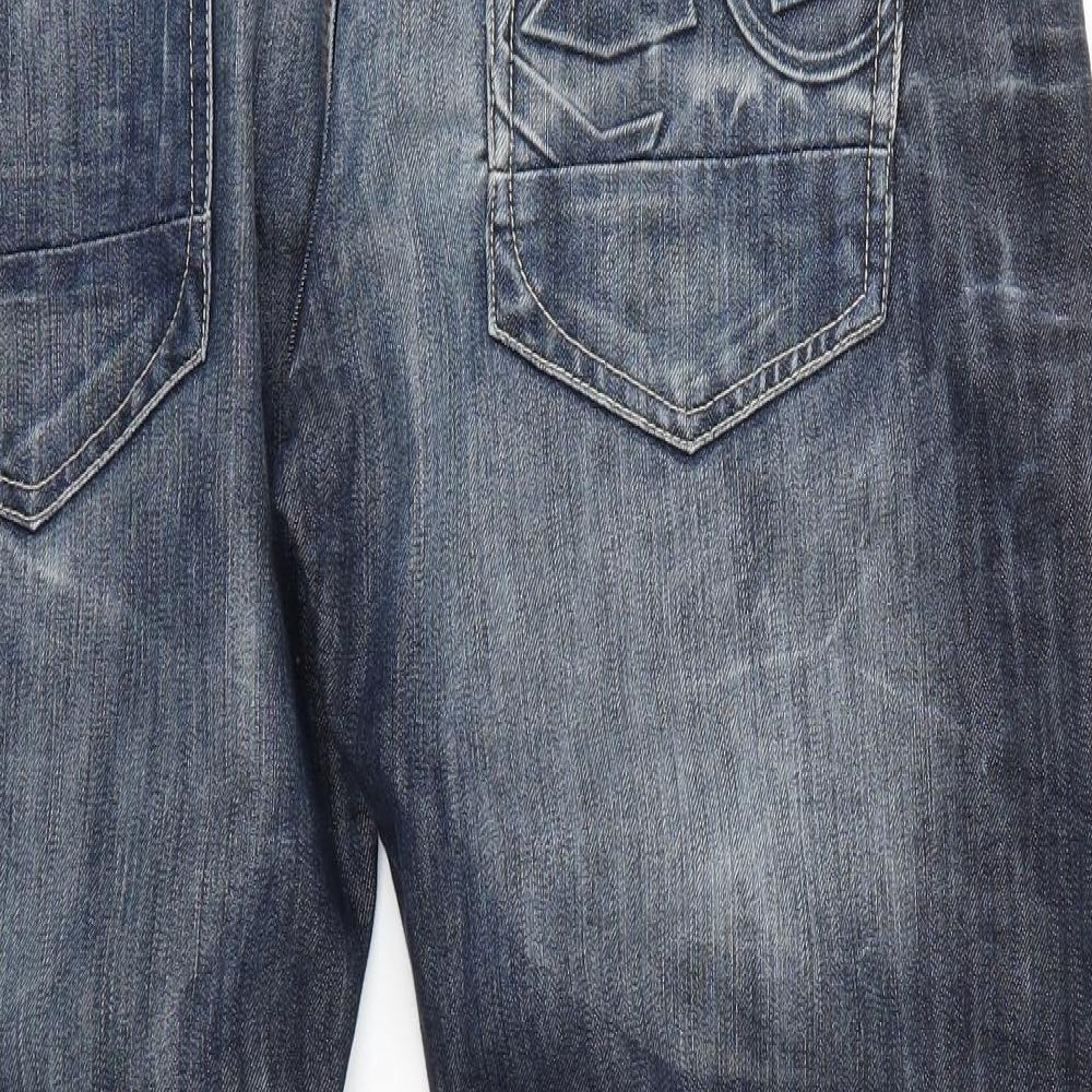 Blue Inc Mens Blue   Straight Jeans Size 38 L27 in