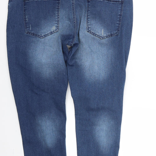 Easy Womens Blue   Straight Jeans Size 38 L27 in