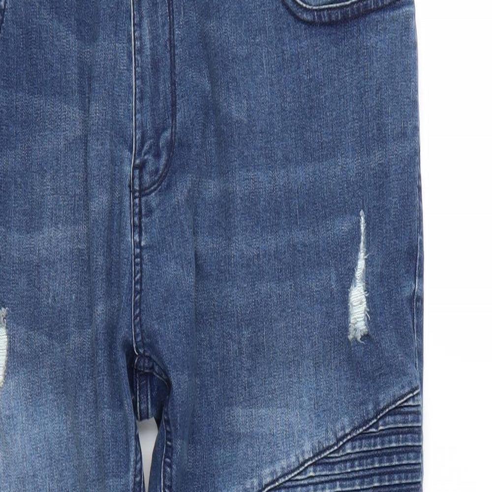 Easy Womens Blue   Straight Jeans Size 38 L27 in