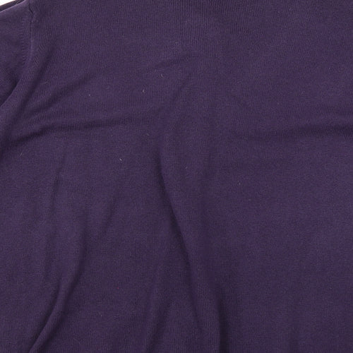 Marks and Spencer Womens Purple   Cardigan Jumper Size 18