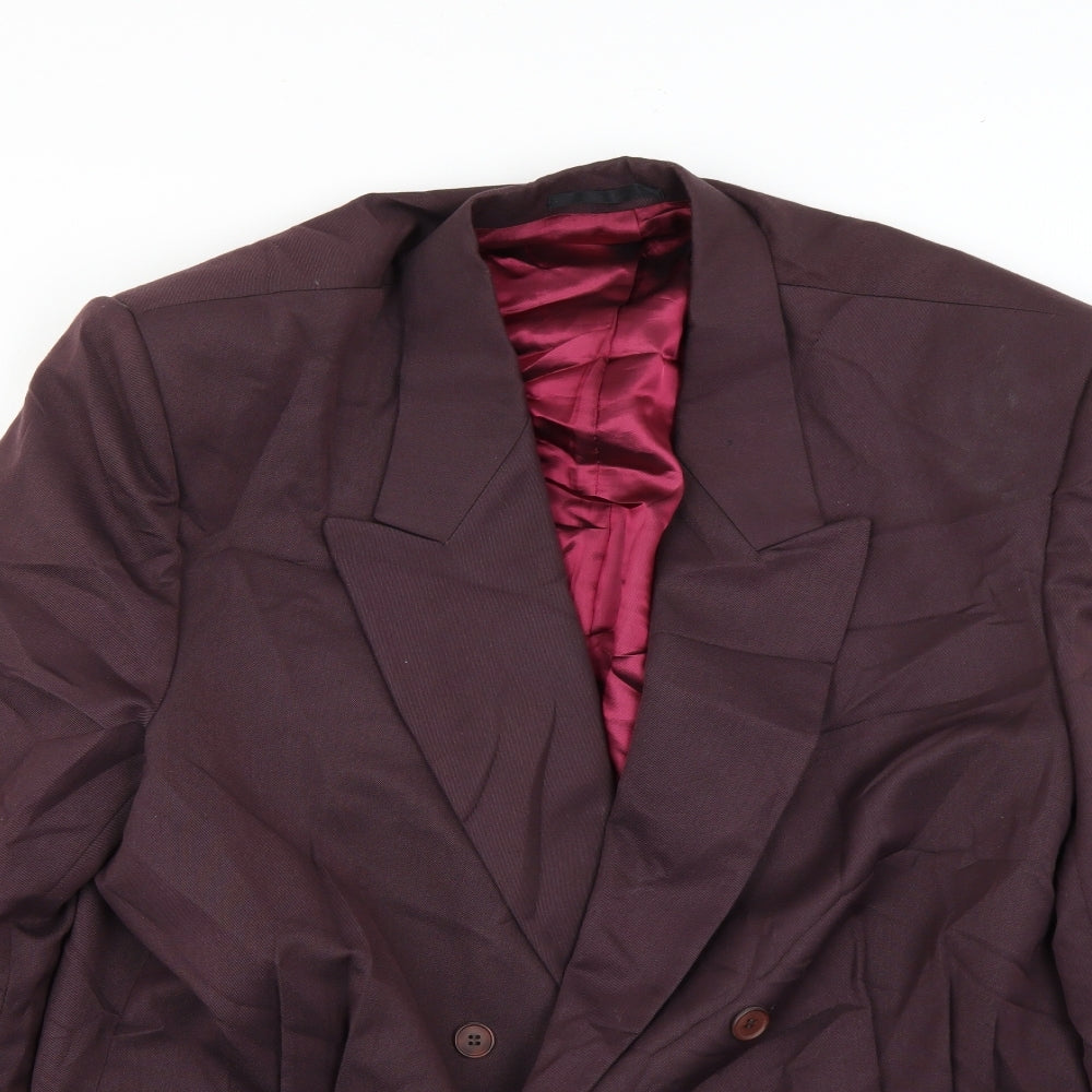 Preworn Mens Purple   Jacket Blazer