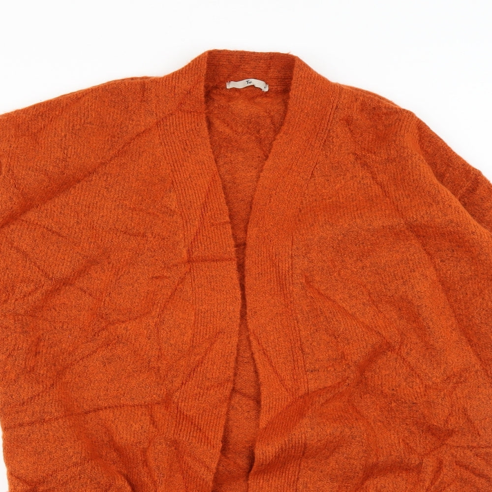 Womens Orange   Cardigan Jumper Size M