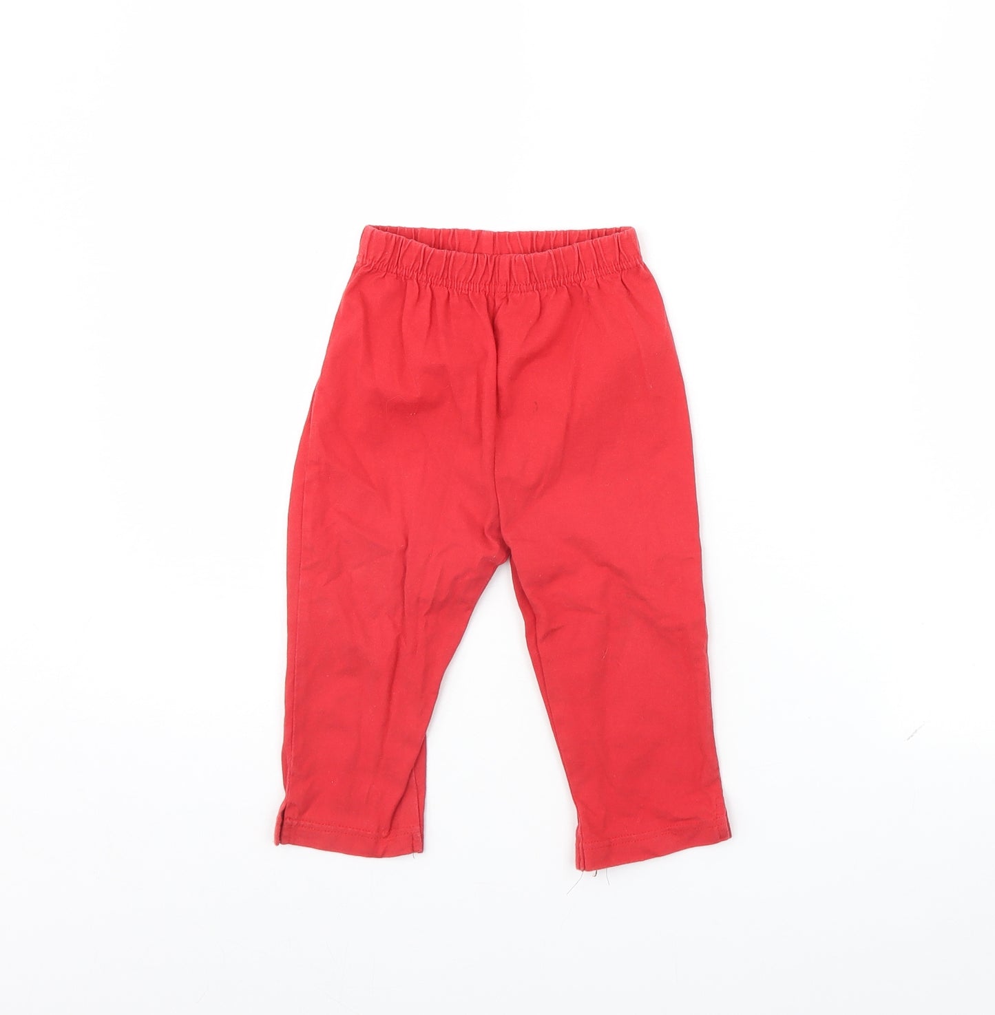 JAKO Girls Red   Capri Trousers Size 4 Years
