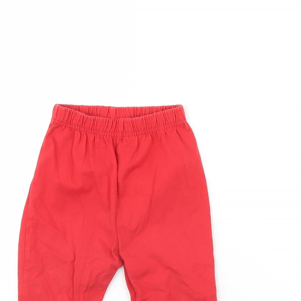 JAKO Girls Red   Capri Trousers Size 4 Years