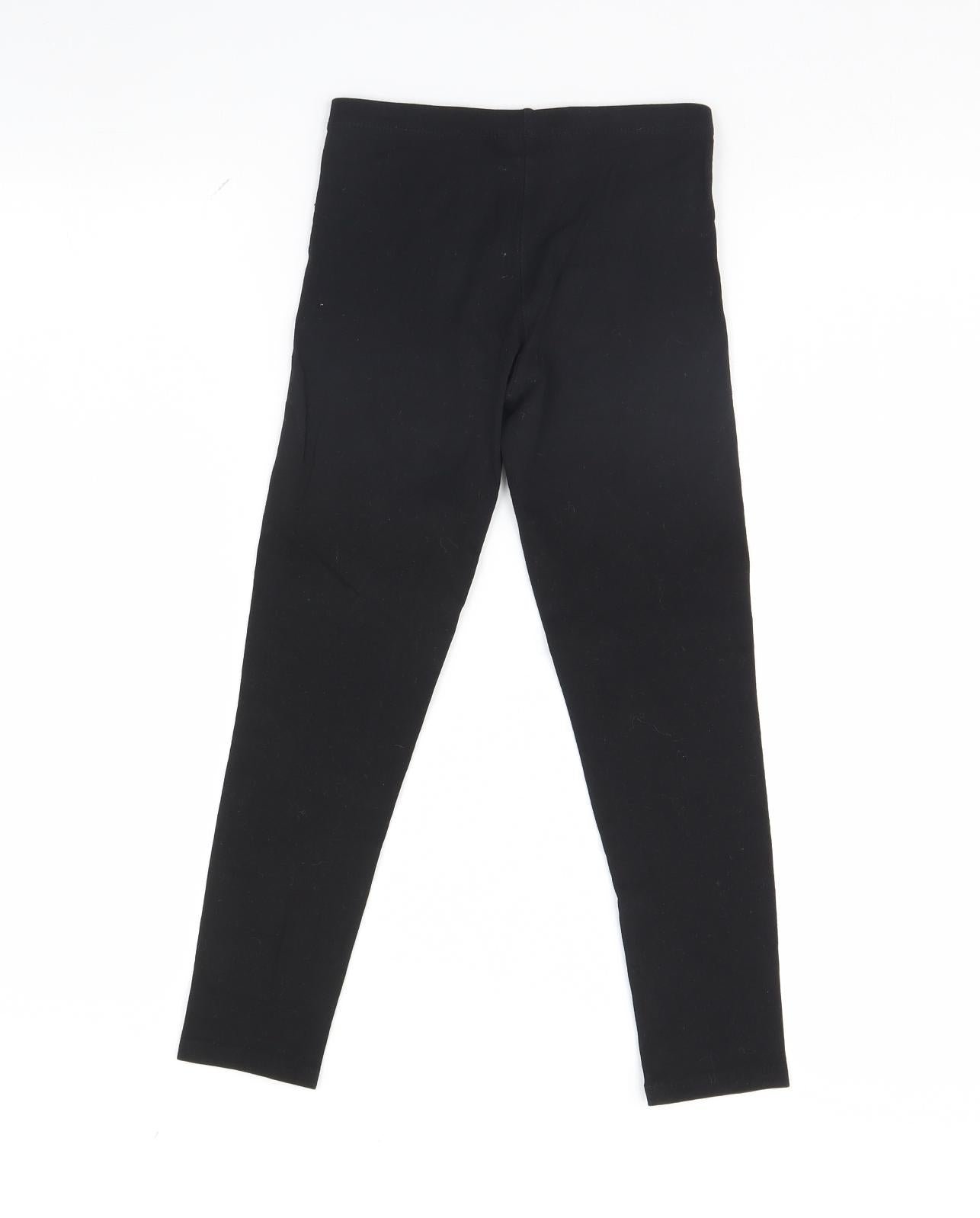 I love girls wear Girls Black   Capri Trousers Size 9 Years