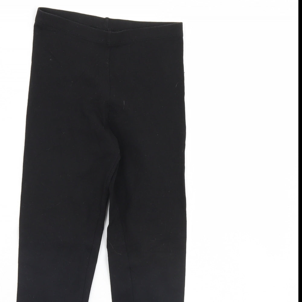 I love girls wear Girls Black   Capri Trousers Size 9 Years