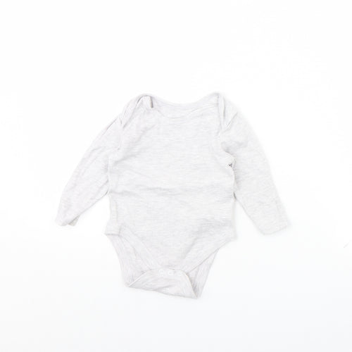 Primark Baby Grey   Babygrow One-Piece Size 9-12 Months