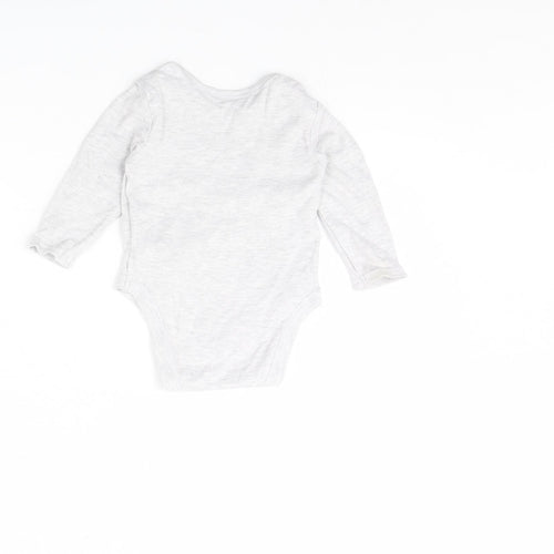 Primark Baby Grey   Babygrow One-Piece Size 9-12 Months