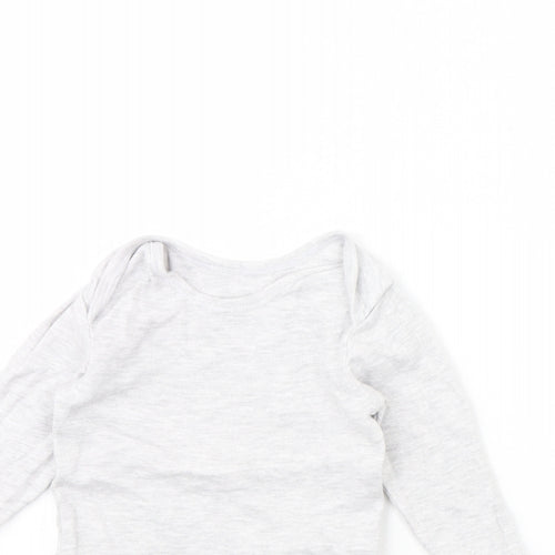 Primark Baby Grey   Babygrow One-Piece Size 9-12 Months