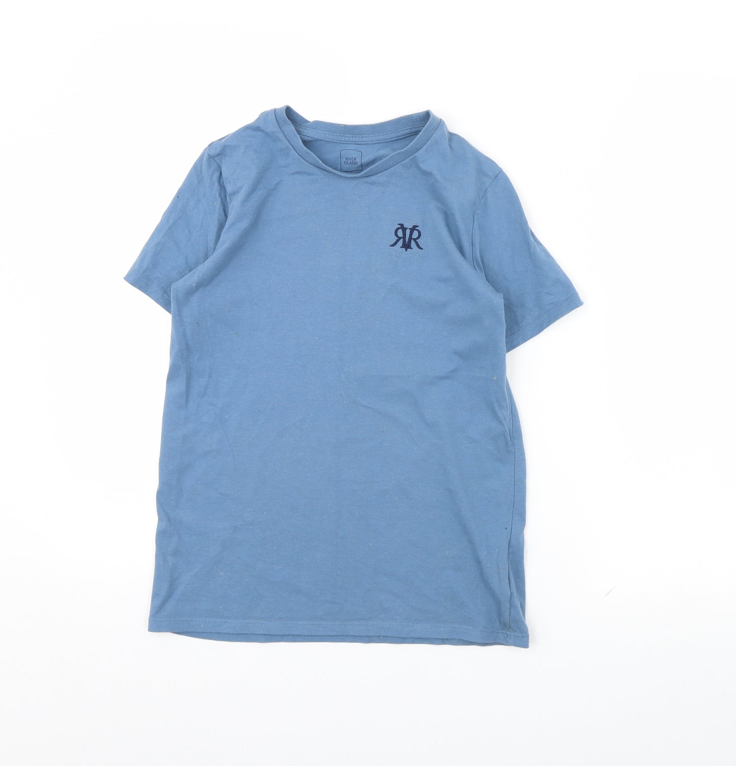 River Island Boys Blue   Basic T-Shirt Size 9 Years