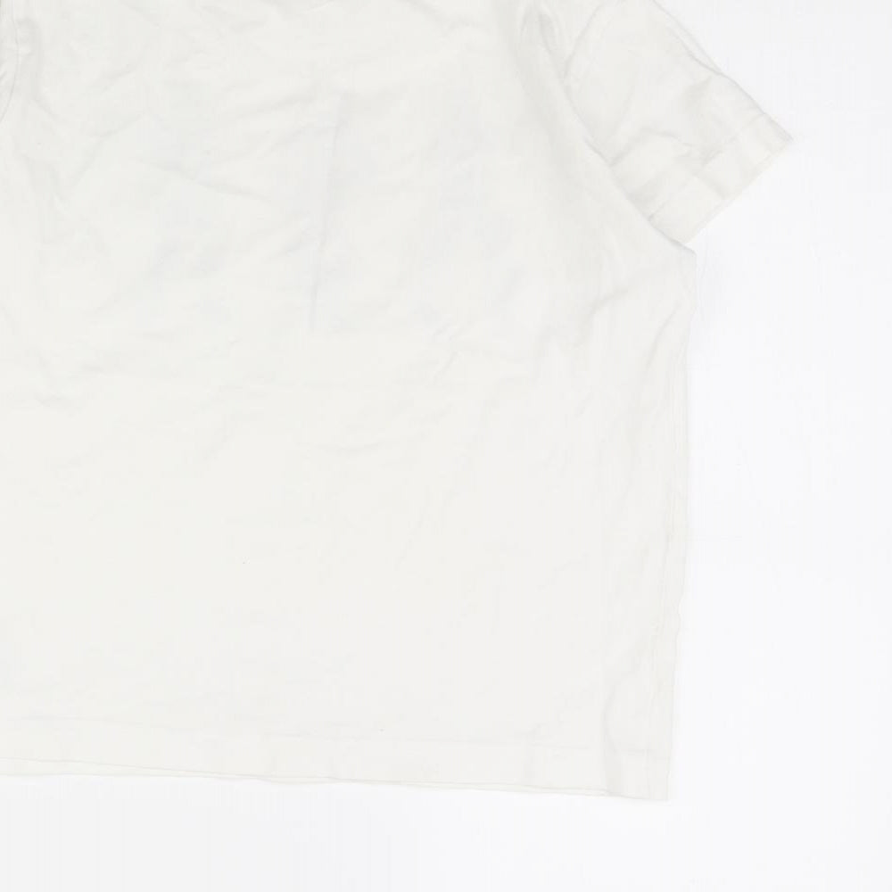 Fortnite Boys White   Basic T-Shirt Size S  - Fortnite