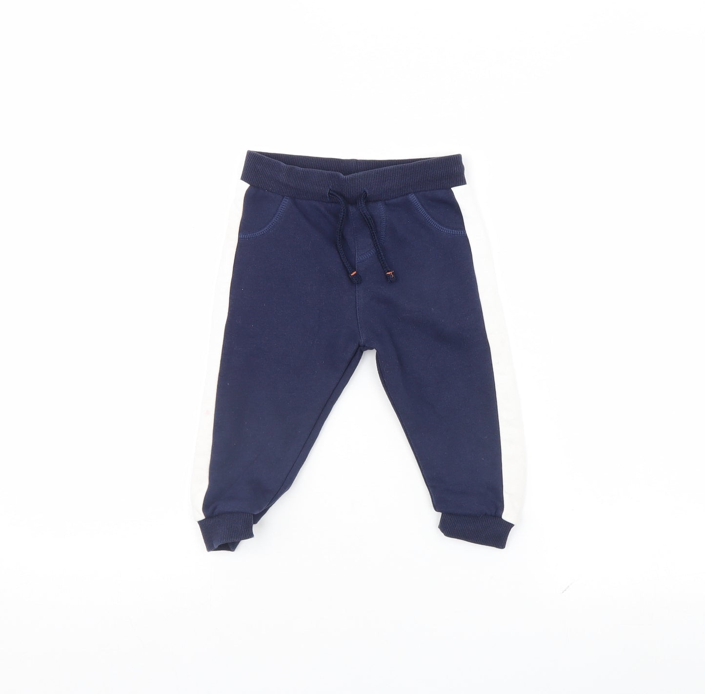 Fred & FLo Baby Blue   Jogger Trousers Size 9 Months