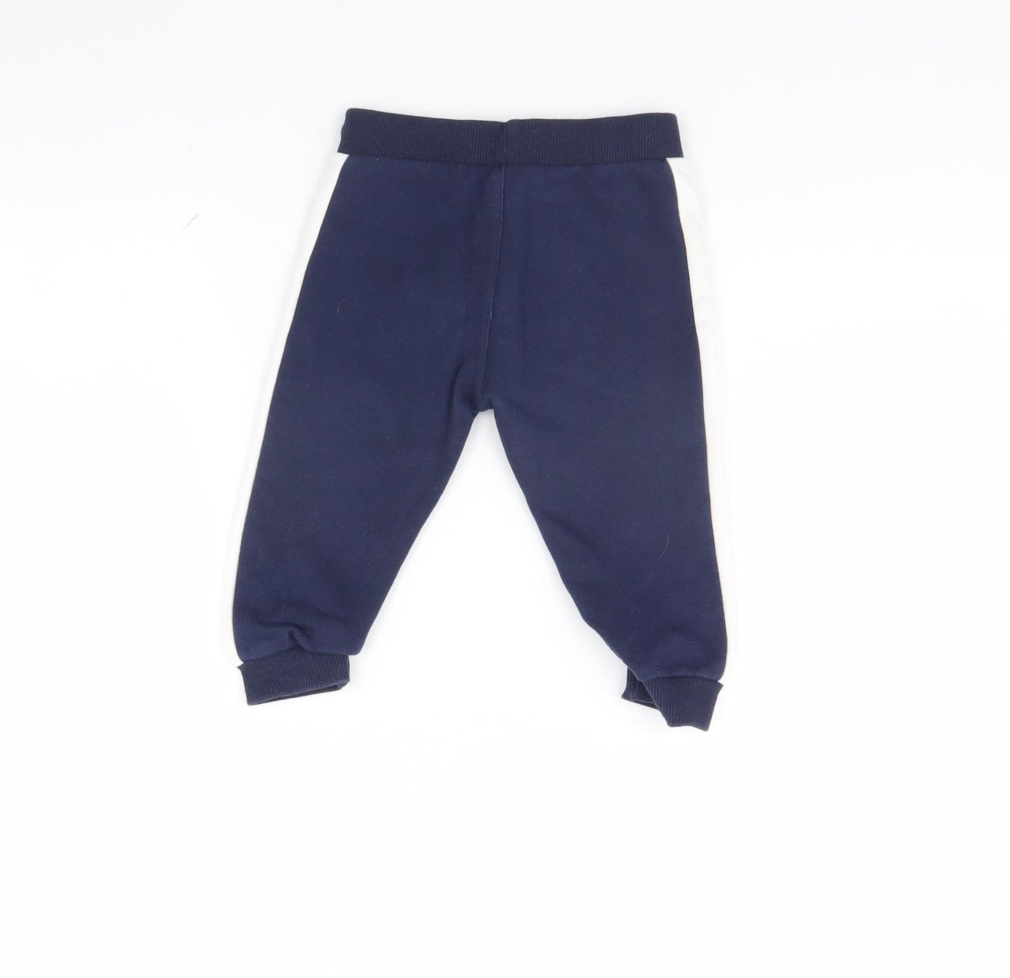 Fred & FLo Baby Blue   Jogger Trousers Size 9 Months