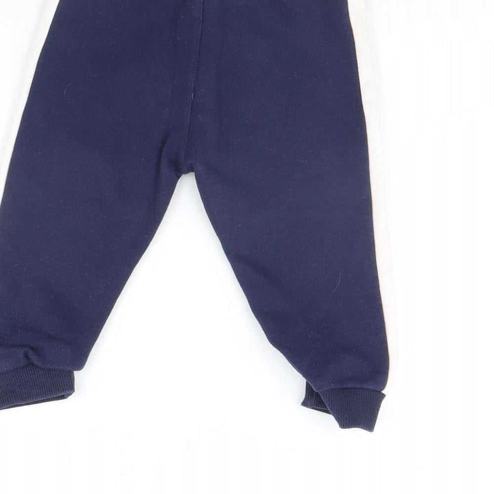 Fred & FLo Baby Blue   Jogger Trousers Size 9 Months