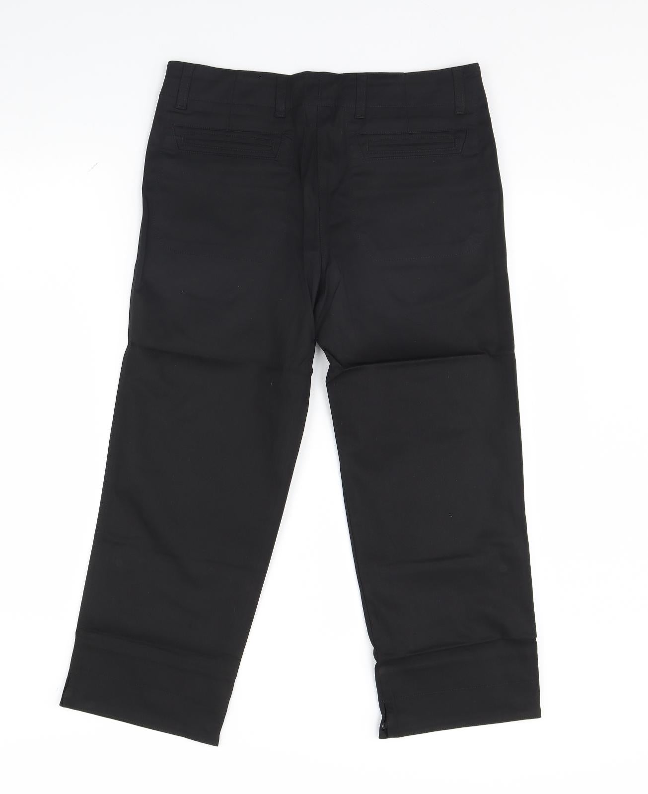 woose Womens Black   Trousers  Size 12 L23 in