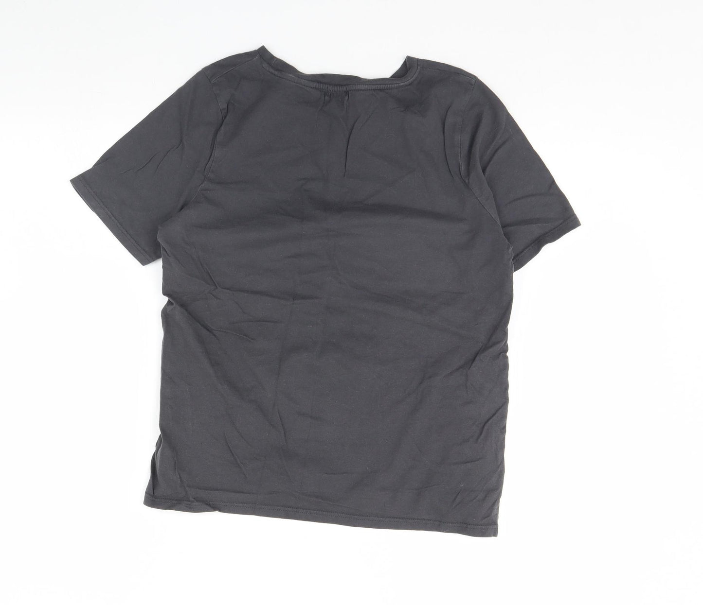 River Island Womens Grey   Basic T-Shirt Size 10