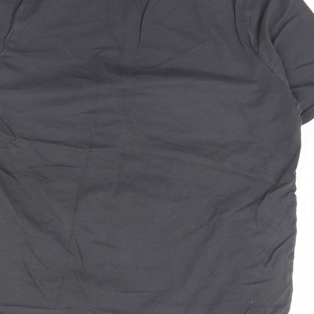 River Island Womens Grey   Basic T-Shirt Size 10