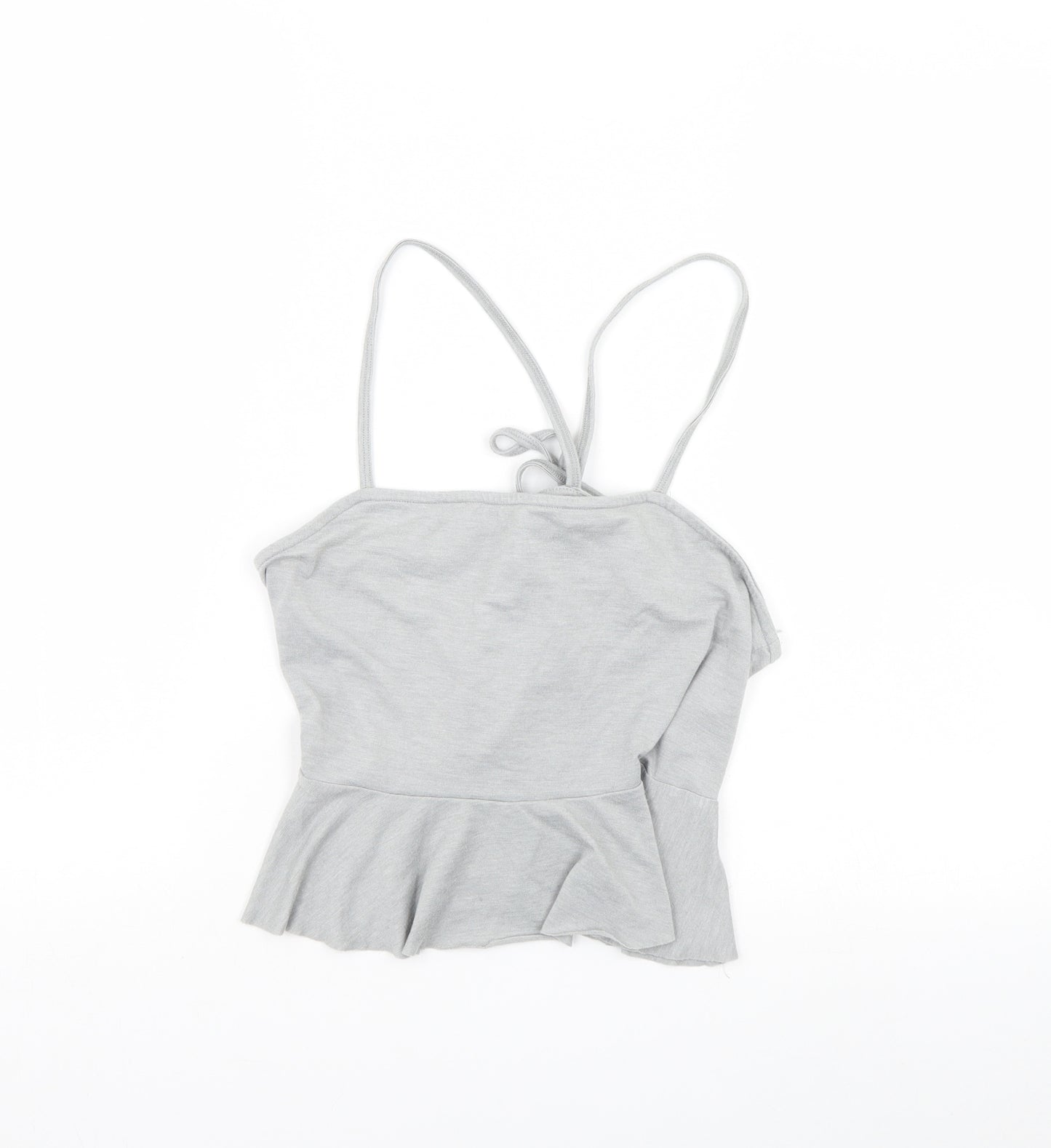 River Island Womens Grey   Cropped Tank Size 10