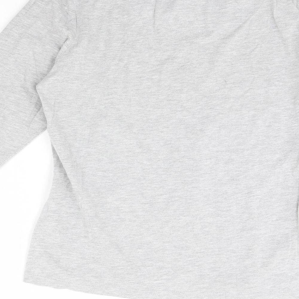Disney Womens Grey Solid  Cami Pyjama Top Size 10  - Disney