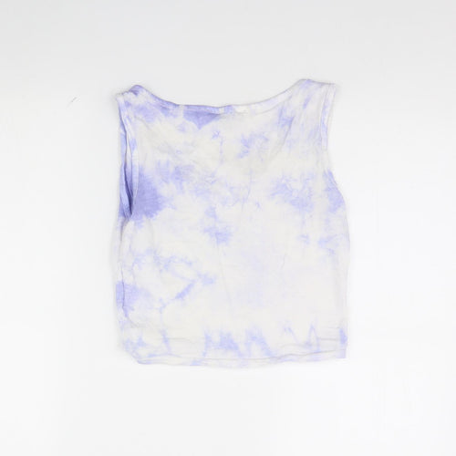 Missguided Womens White   Cropped Tank Size 10