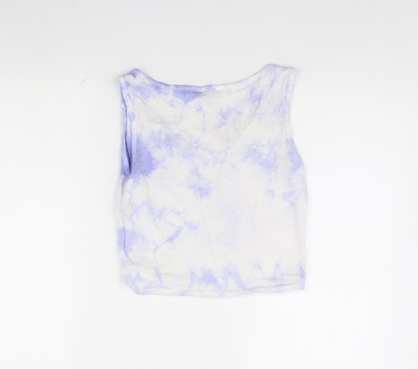 Missguided Womens White   Cropped Tank Size 10