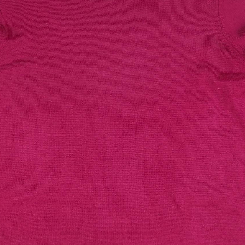 Mind Flower Womens Pink   Pullover Jumper Size L