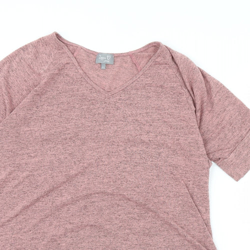 Lottie Loves Womens Pink   Pullover Jumper Size L
