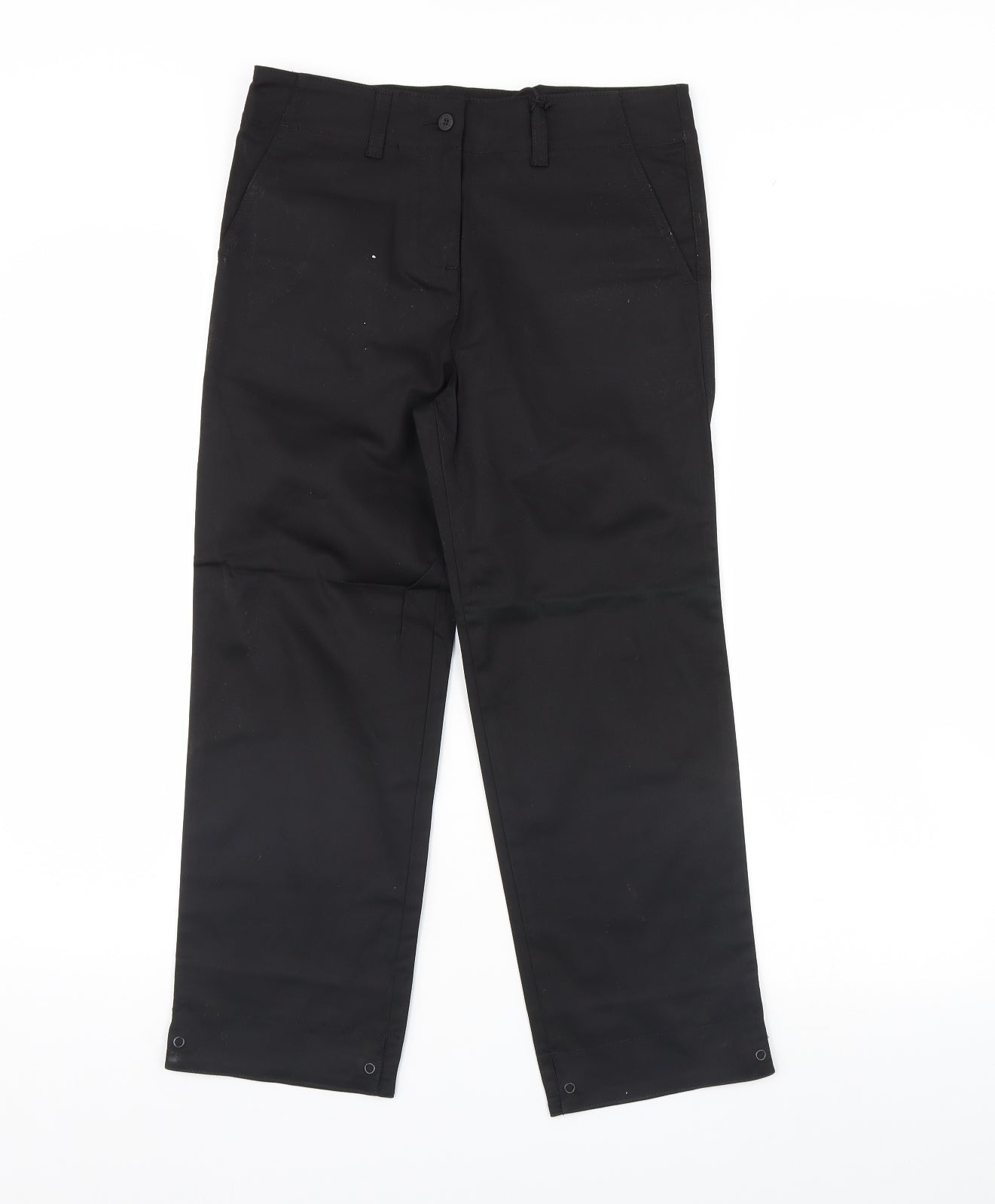 moose  Womens Black   Trousers  Size 12 L23 in - GOLF