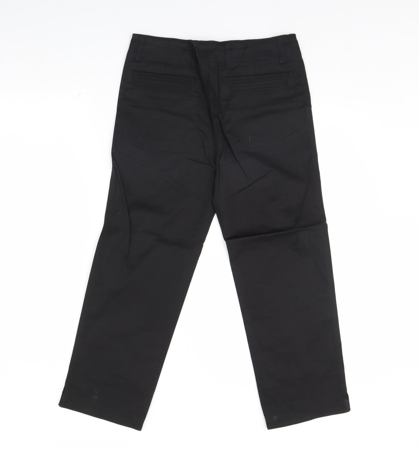moose  Womens Black   Trousers  Size 12 L23 in - GOLF