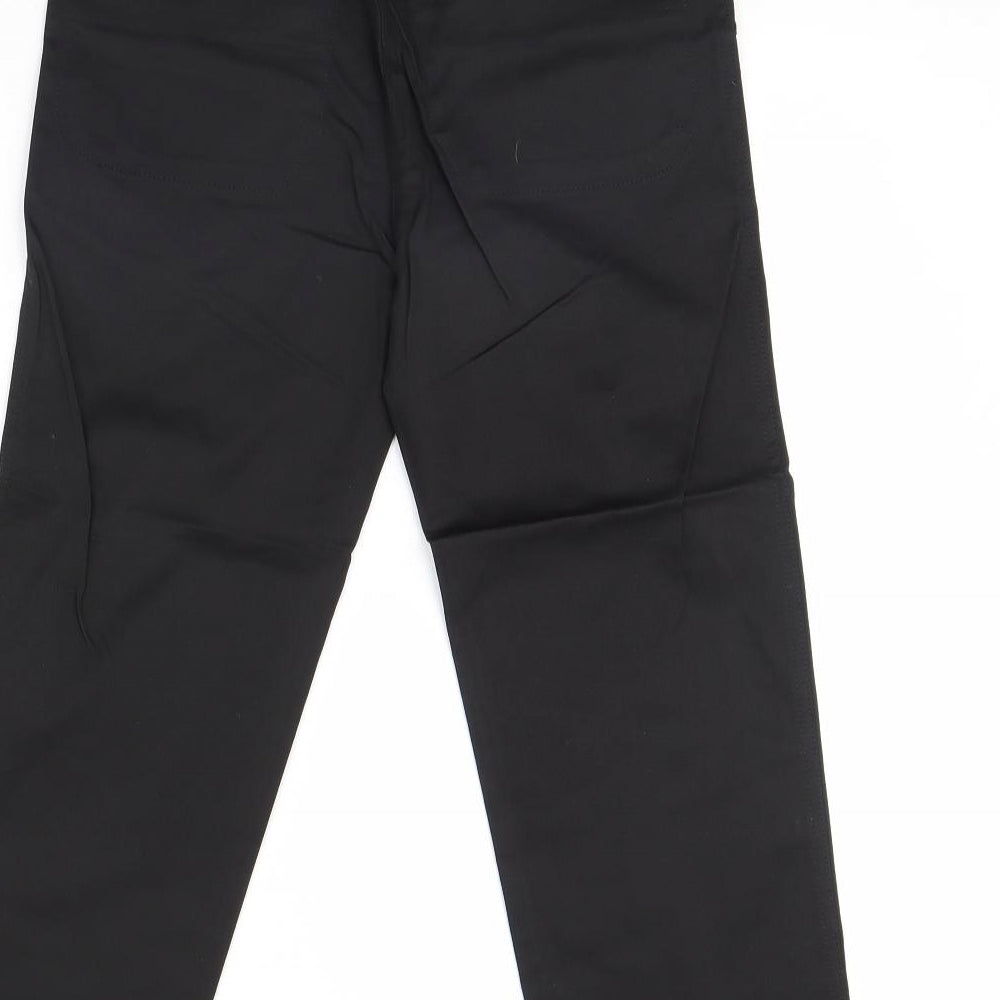 moose  Womens Black   Trousers  Size 12 L23 in - GOLF