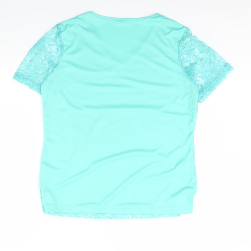 Damart Womens Green   Basic Blouse Size 14