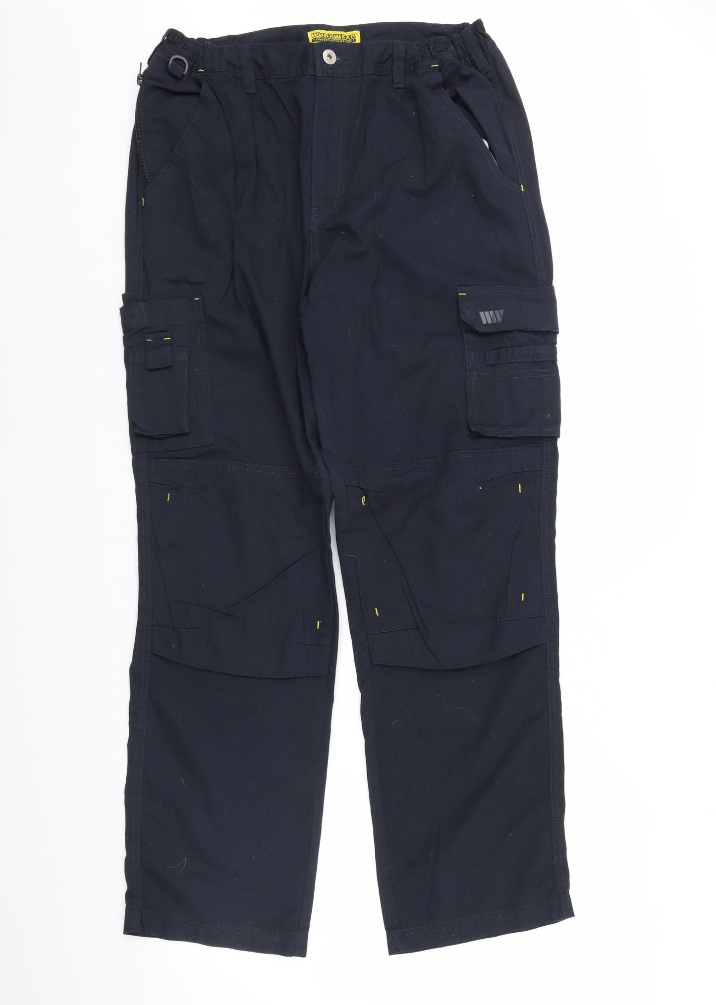 Workwear Mens Blue   Cargo Trousers Size 36 L34 in