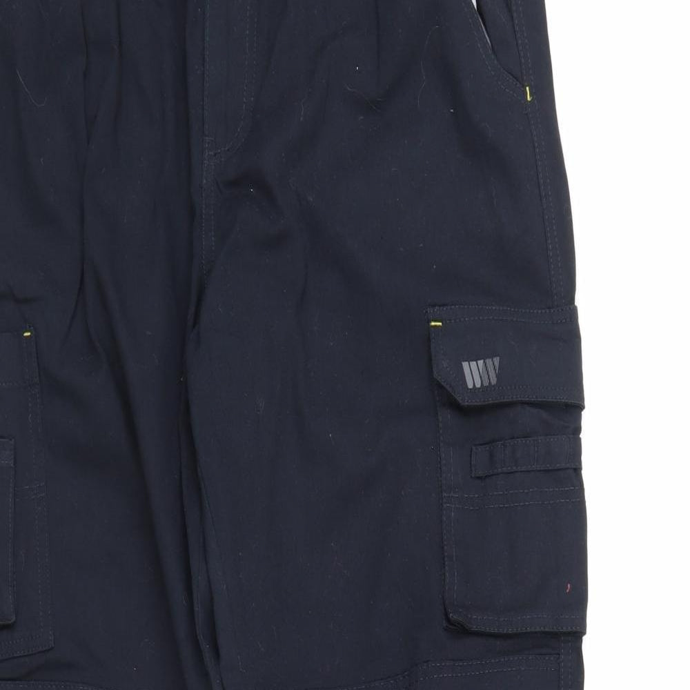 Workwear Mens Blue   Cargo Trousers Size 36 L34 in
