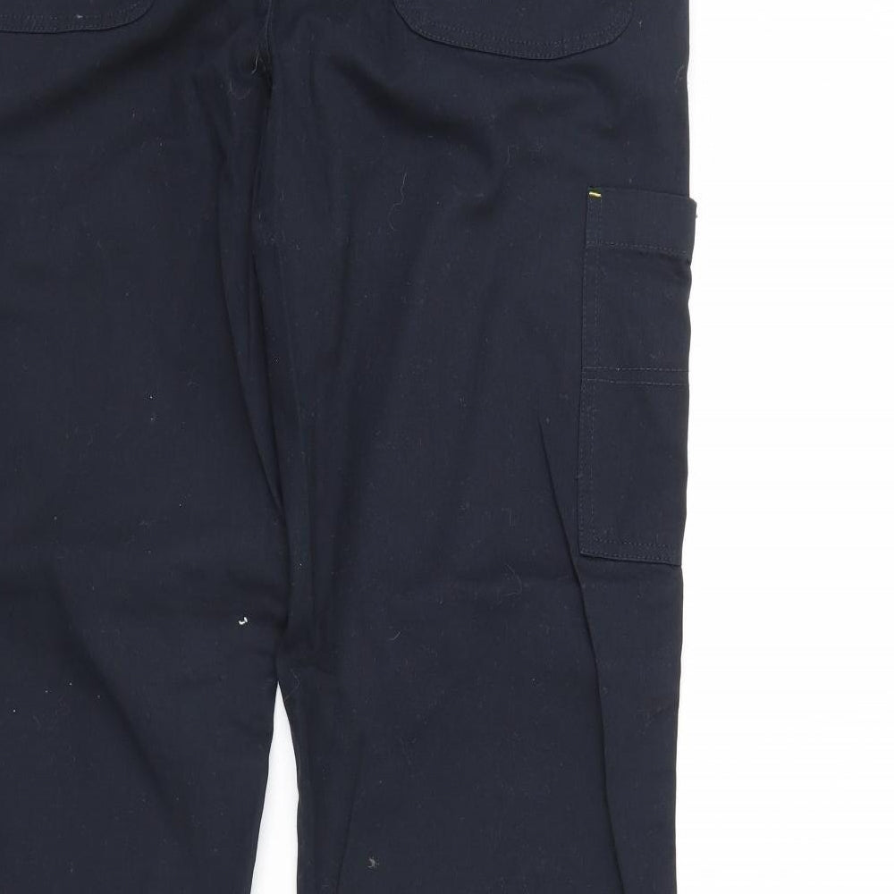 Workwear Mens Blue   Cargo Trousers Size 36 L34 in