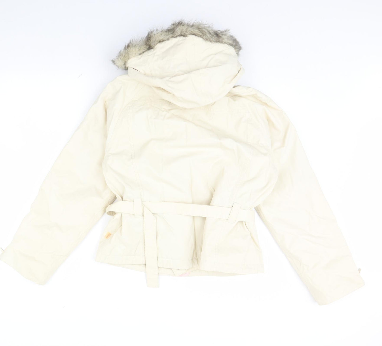 Elle Sport Womens Ivory   Rain Coat Coat Size 12