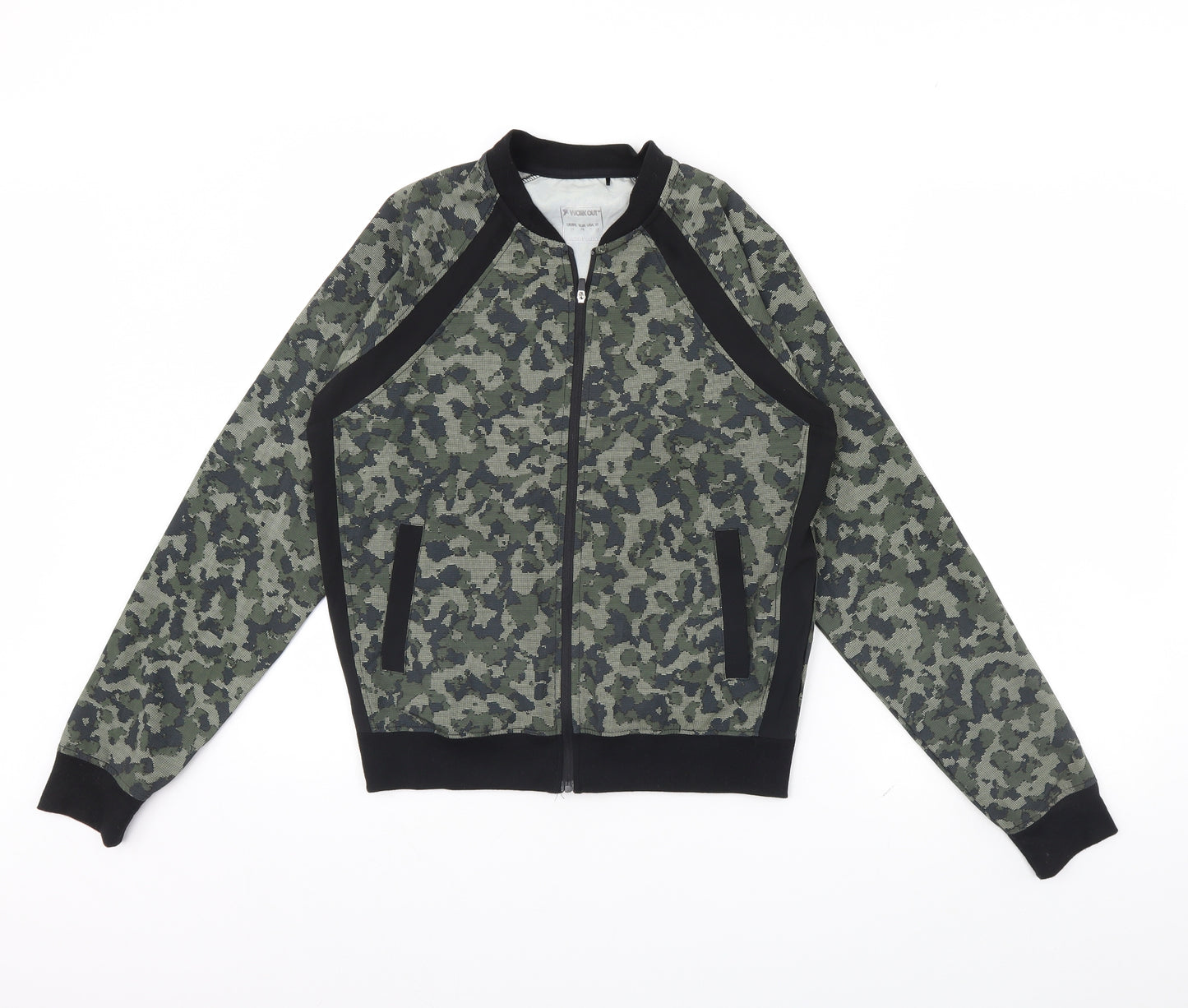 Atmosphere Womens Green Camouflage  Jacket  Size 10
