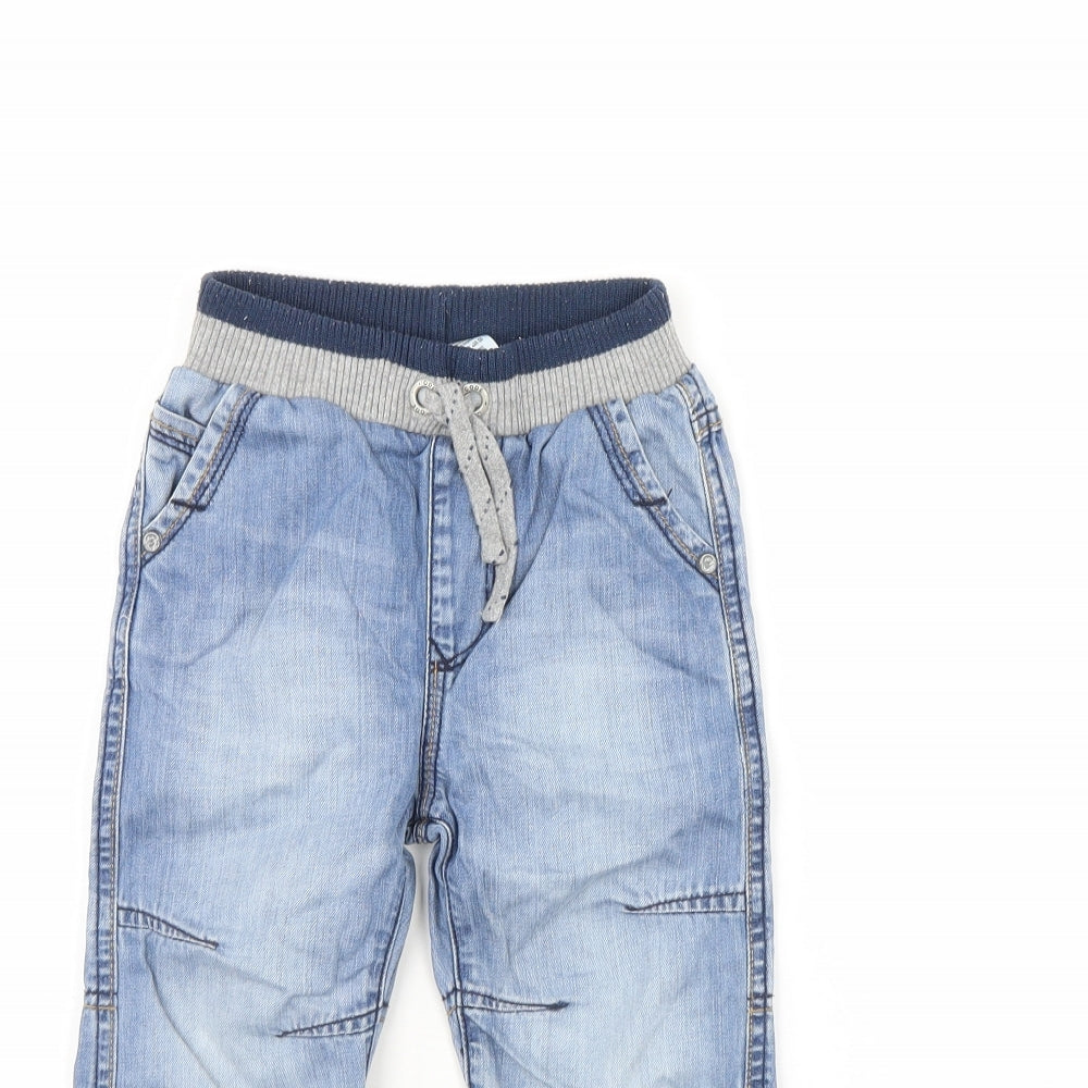 George Boys Blue  Denim Straight Jeans Size 2 Years