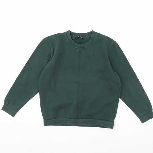 George Boys Green   Pullover Jumper Size 9 Years