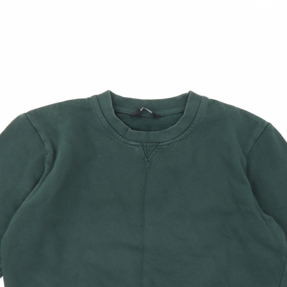 George Boys Green   Pullover Jumper Size 9 Years