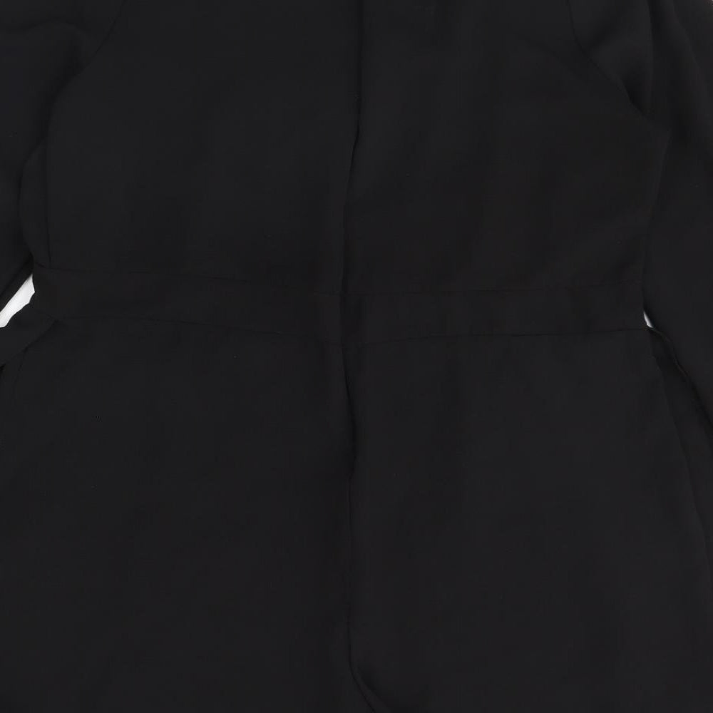 Boohoo Womens Black   Playsuit One-Piece Size 20