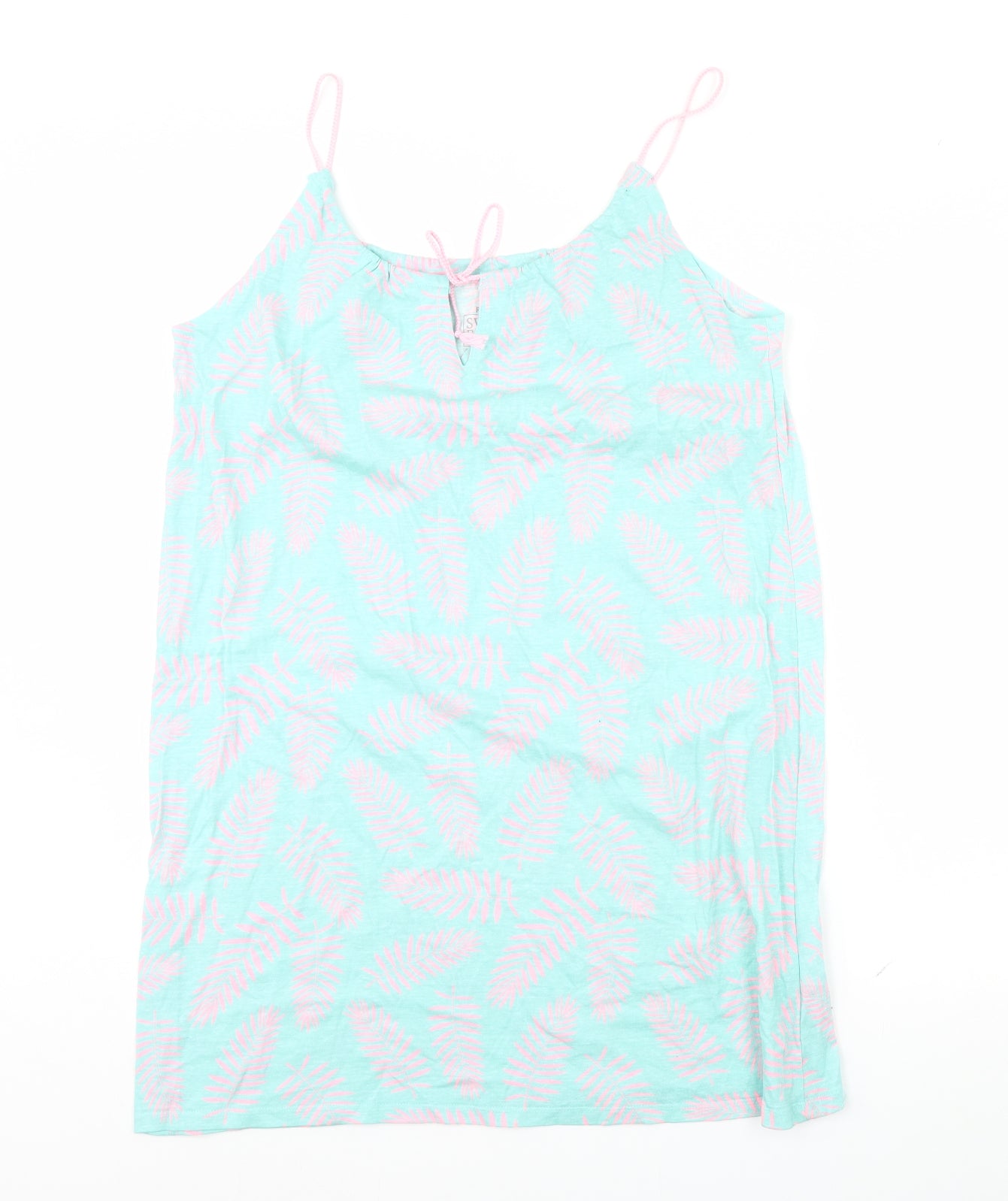 Pep & co Womens Green Floral  Cami Dress Size 12
