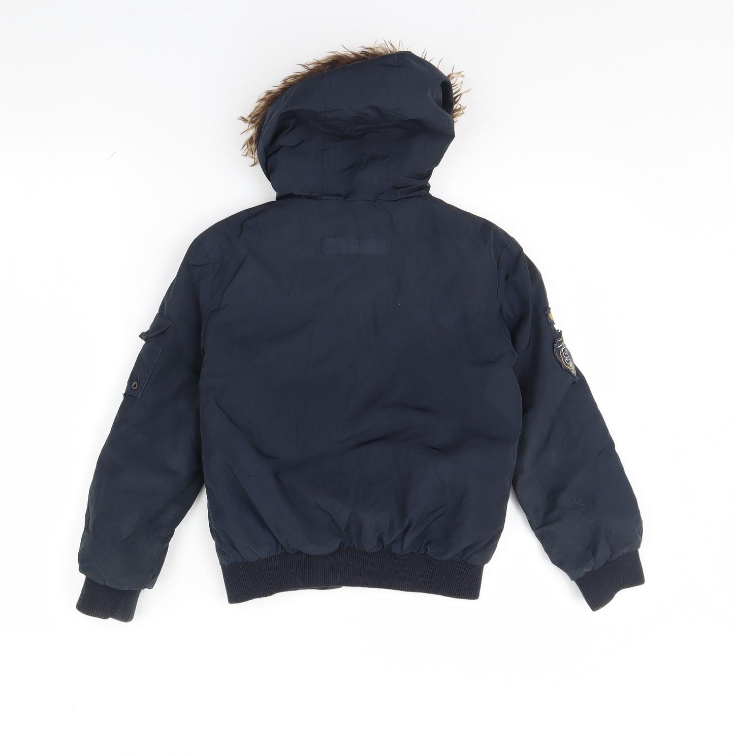 George Boys Blue   Rain Coat Coat Size 4 Years