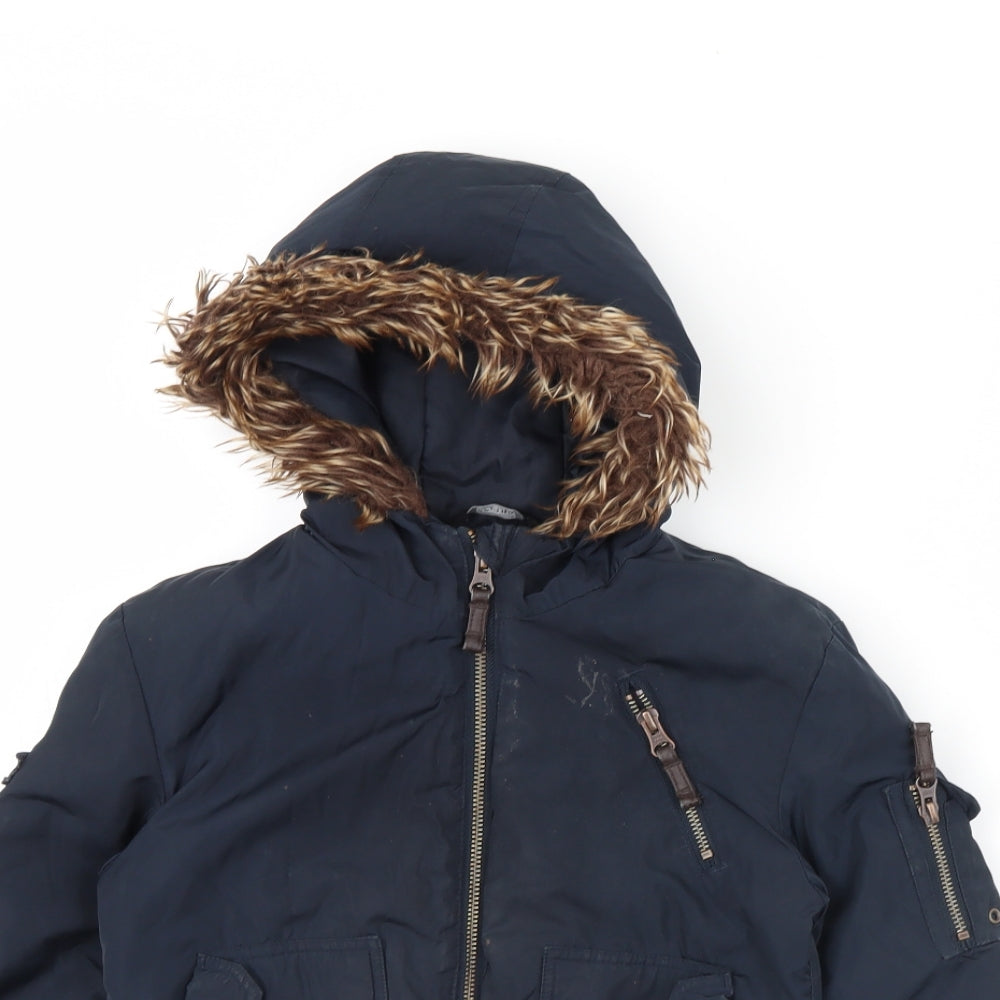 George Boys Blue   Rain Coat Coat Size 4 Years