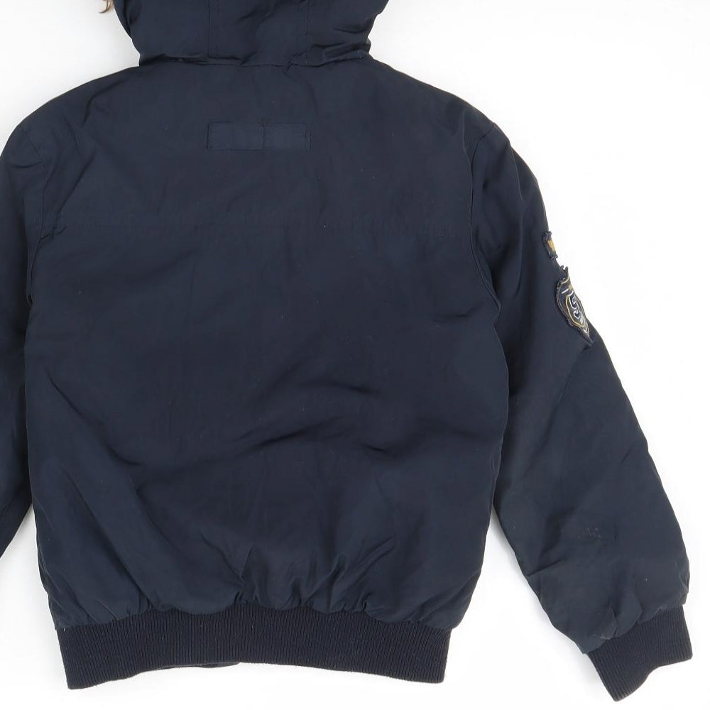 George Boys Blue   Rain Coat Coat Size 4 Years